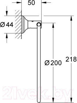 Изображение товара Кольцо для полотенца GROHE Essentials Authentic 40655001