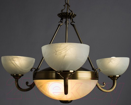 Изображение товара Люстра Arte Lamp Windsor White A3777LM-3-2AB