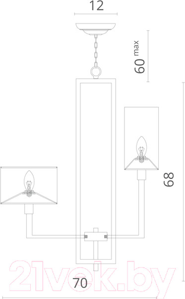 Изображение товара Люстра Divinare Porta 5933/01 LM-8