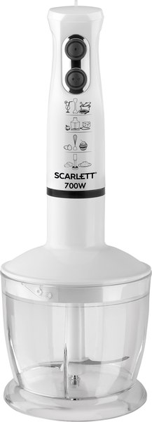 Изображение товара Блендер погружной Scarlett SC-HB42M33 (белый)