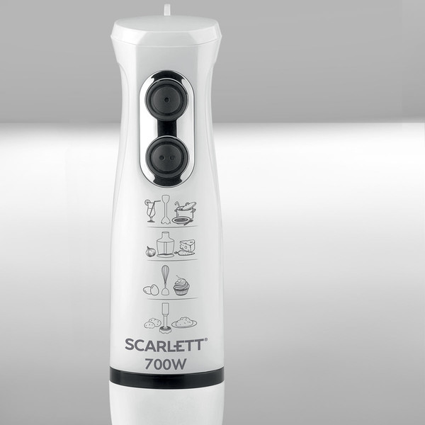 Изображение товара Блендер погружной Scarlett SC-HB42M33 (белый)