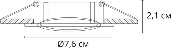 Изображение товара Точечный светильник Arte Lamp Basic A2103PL-1WH