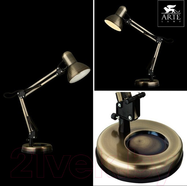 Изображение товара Настольная лампа Arte Lamp Junior A1330LT-1AB