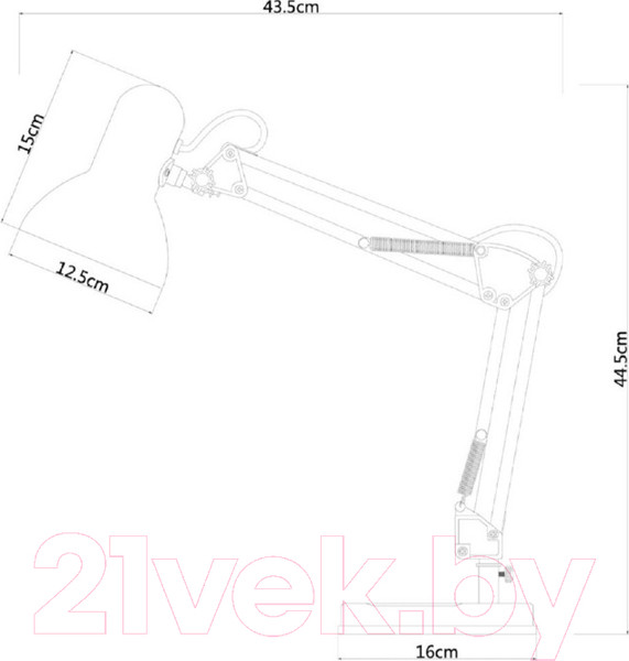 Изображение товара Настольная лампа Arte Lamp Junior A1330LT-1AB