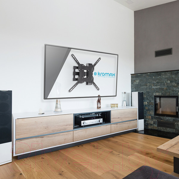 Изображение товара Кронштейн для телевизора Kromax Galactic-40 (черный)