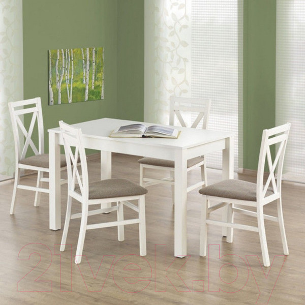 Изображение товара Обеденный стол Halmar Maurycy (белый)