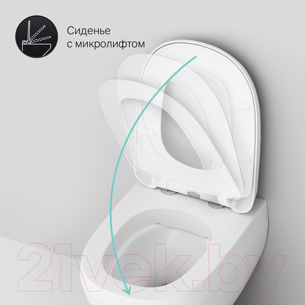 Изображение товара Унитаз подвесной AM.PM Sensation C301700WH