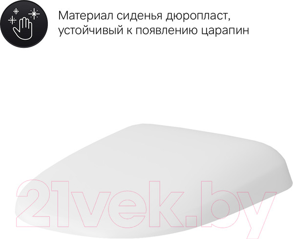 Изображение товара Унитаз подвесной AM.PM Sensation C301700WH