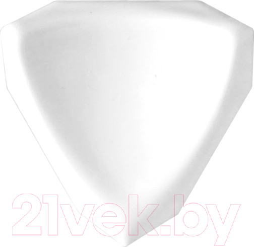 Изображение товара Уголок к плинтусу для ванны М-Квадрат 620000 (35x35x35, белый)