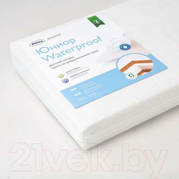 Изображение товара Матрас в кроватку Plitex Юниор Waterproof ЮВ-01/1