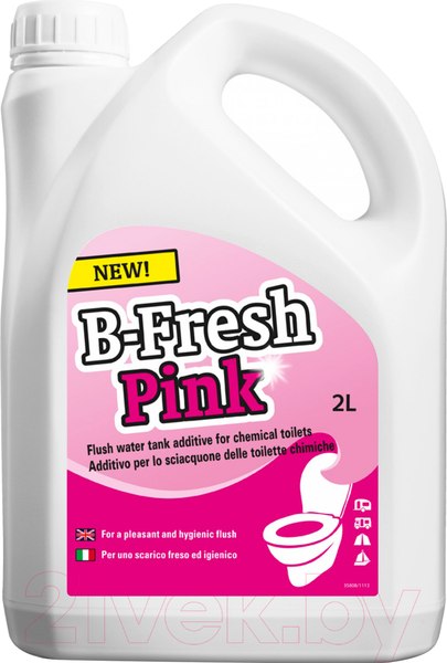Жидкость для биотуалета Thetford B-Fresh Pink (2л)