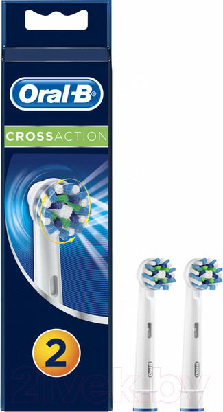 Изображение товара Набор насадок для зубной щетки Oral-B CrossAction EB50_2 (2шт)