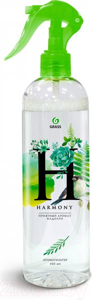 Изображение товара Освежитель воздуха Grass Harmony / 125118 (400мл)