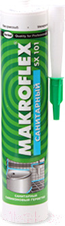 Изображение товара Герметик силиконовый Makroflex SX 101 санитарный (290мл, белый)