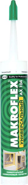 Изображение товара Герметик силиконовый Makroflex АX 104 универсальный (290мл, прозрачный)