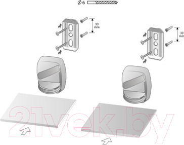 Изображение товара Полка для ванной Bisk 79701