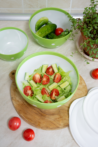 Изображение товара Набор салатников Berossi Marusya ИК 22448000 (луговой)