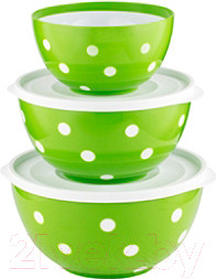 Изображение товара Набор салатников Berossi Marusya ИК 22448000 (луговой)