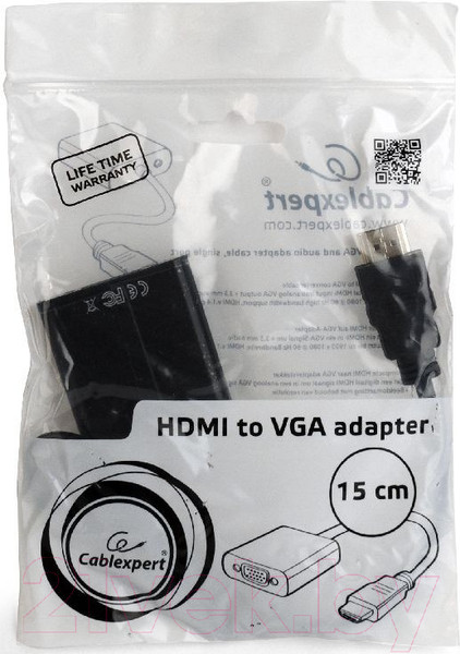 Изображение товара Адаптер Cablexpert A-HDMI-VGA-04