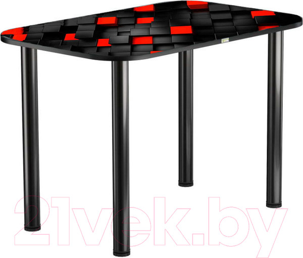 Изображение товара Обеденный стол Васанти Плюс ПРФ 100x60 (черный/104)