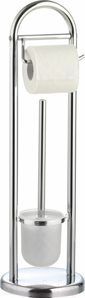Изображение товара Стойка для туалетной бумаги с ершиком Axentia 282250