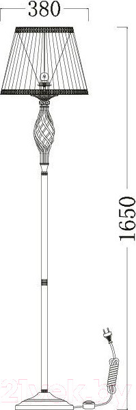 Изображение товара Торшер Maytoni Grace ARM247-11-G