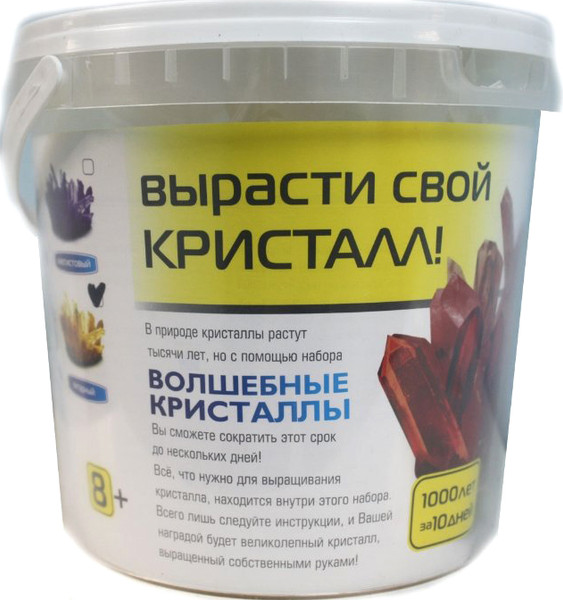 Изображение товара Набор для выращивания кристаллов КАРРАС Волшебные кристаллы (007)