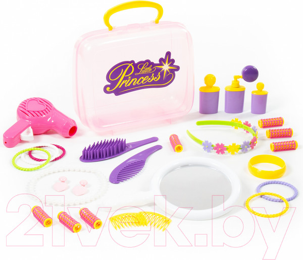 Изображение товара Набор аксессуаров для девочек Полесье Маленькая принцесса №2 / 47311 (в чемоданчике)