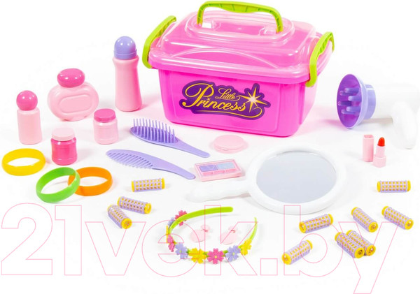 Изображение товара Набор аксессуаров для девочек Полесье Маленькая принцесса №7 / 53497 (в контейнере)