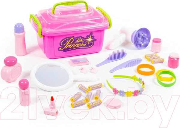 Изображение товара Набор аксессуаров для девочек Полесье Маленькая принцесса №7 / 53497 (в контейнере)
