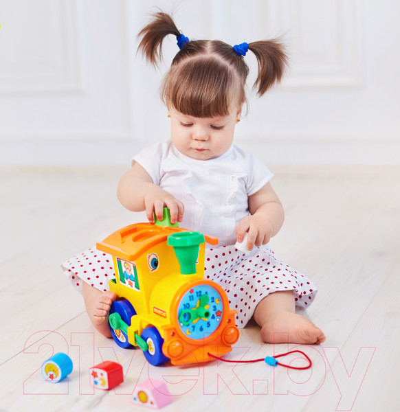 Изображение товара Сортер Полесье Занимательный паровоз / 6189 (в сеточке)