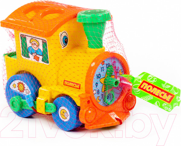 Изображение товара Сортер Полесье Занимательный паровоз / 6189 (в сеточке)