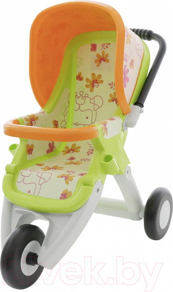 Изображение товара Коляска для куклы Полесье Прогулочная №2 3 колеса / 48141 (в пакете)