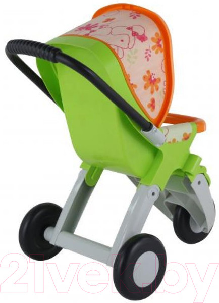 Изображение товара Коляска для куклы Полесье Прогулочная №2 3 колеса / 48141 (в пакете)