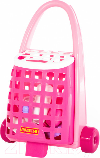 Изображение товара Набор игрушечной посуды Полесье Забавная с набором детской посуды / 44389 (31эл)