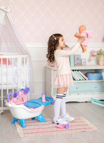 Изображение товара Пупс с аксессуарами Полесье Набор для купания кукол №1 / 47243