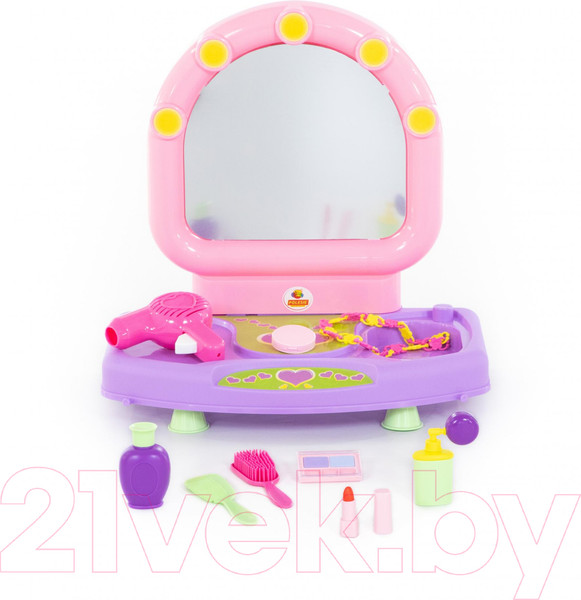 Изображение товара Туалетный столик игрушечный Полесье Салон красоты Милена / 53428