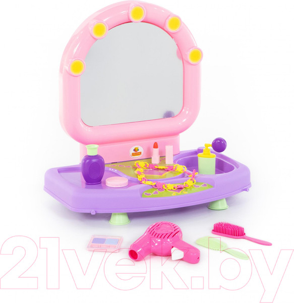 Изображение товара Туалетный столик игрушечный Полесье Салон красоты Милена / 53428