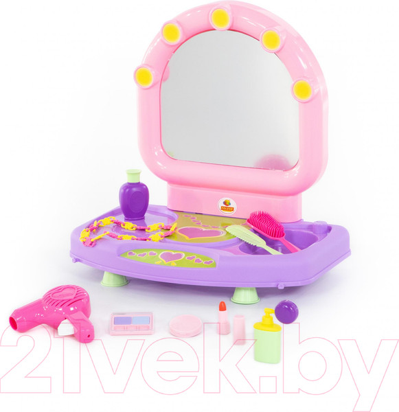 Изображение товара Туалетный столик игрушечный Полесье Салон красоты Милена / 53428