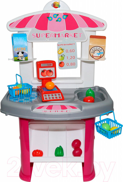 Изображение товара Магазин игрушечный Полесье Супермаркет / 53404 (в пакете)