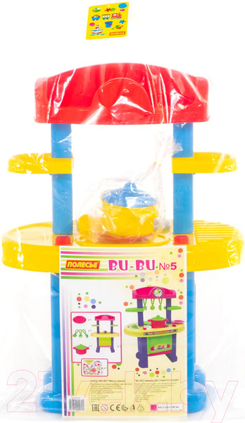 Изображение товара Детская кухня Полесье BU-BU №5 / 44891 (в пакете)
