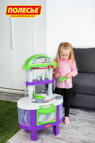 Изображение товара Детская кухня Полесье Baby Glo №1 / 44938 (в пакете)
