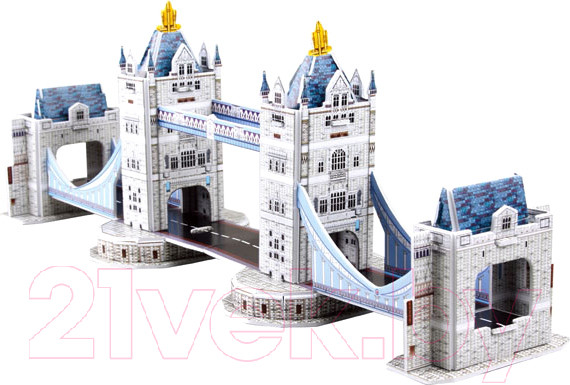 Изображение товара Конструктор CubicFun Тауэрский мост (S3010)