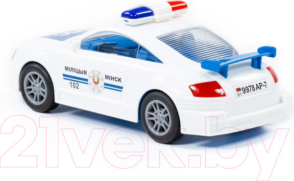 Изображение товара Автомобиль игрушечный Полесье ДПС Минск / 37077