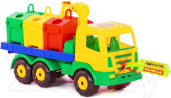 Изображение товара Автомобиль-кран Полесье Контейнеровоз Престиж / 44181