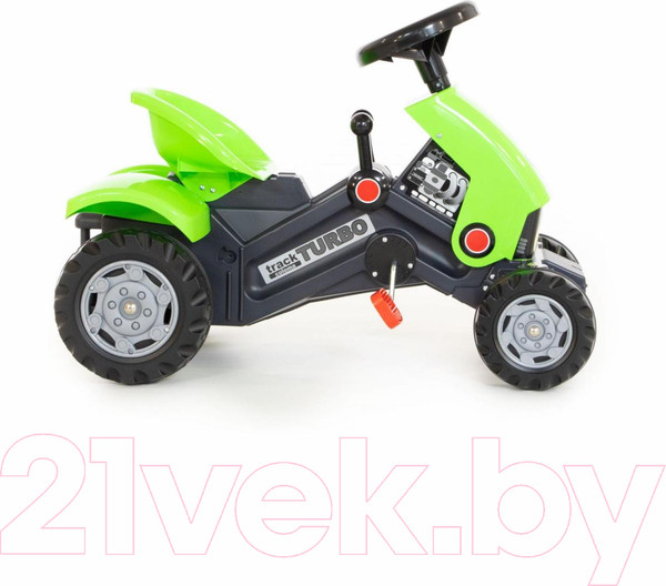 Изображение товара Каталка детская Полесье Трактор с педалями Turbo-2 / 52735