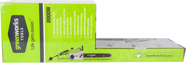 Изображение товара Электропила цепная Greenworks GCS2046 2000 Вт 46 см / 20037