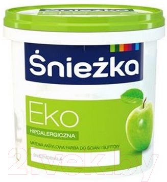 Краска Sniezka Eko (1л, белоснежный)