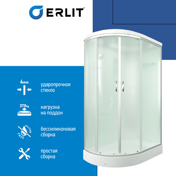 Изображение товара Душевая кабина Erlit ER3512PR-C3-RUS