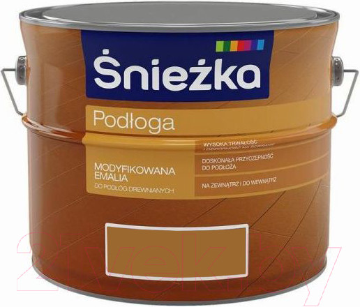 Изображение товара Эмаль Sniezka Podloga (2.5л, светлый орех)